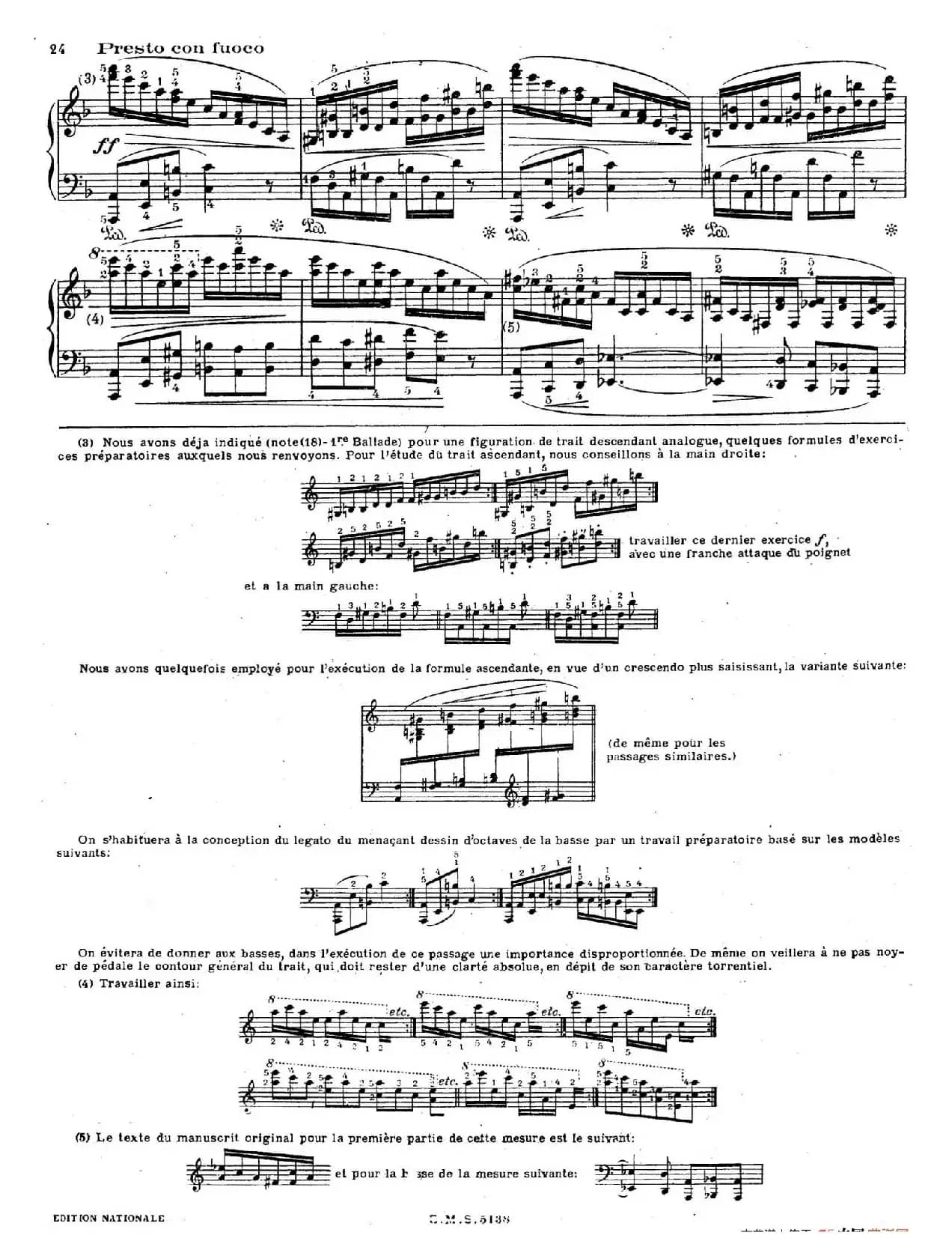 Ballade no.2 in F Major Op.38(F大调第二叙事曲)