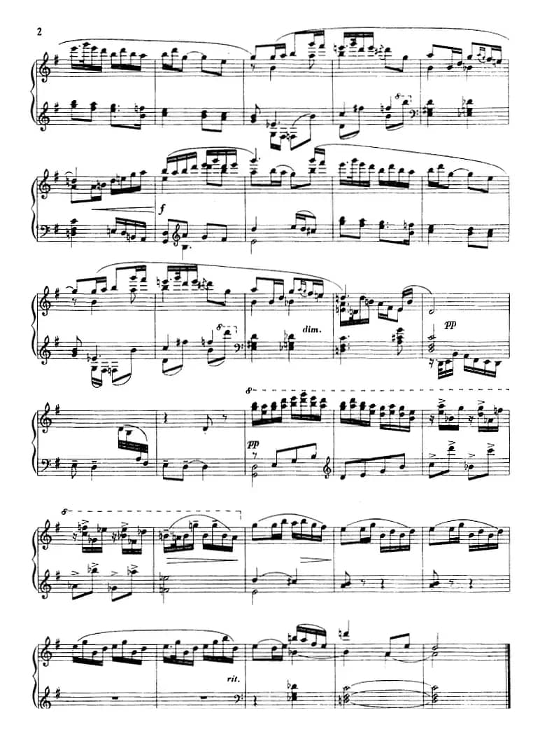 钢琴独奏·山东风俗组曲（1、乡土小调）