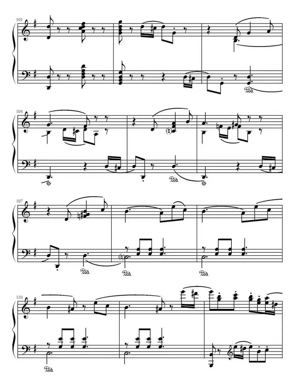 E大调回旋随想曲（门德尔松Op.14）