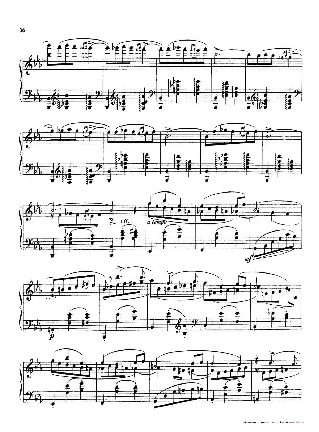 24 Characteristic Pieces Op.36(24首性格小品·7)