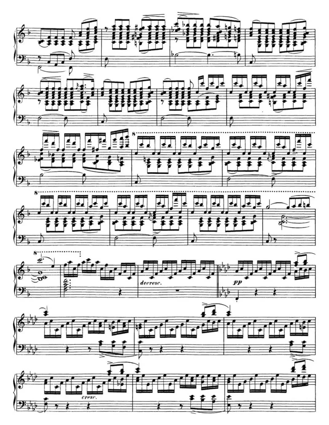 舒伯特f小调即兴曲D.935，Op.142（NO.1）