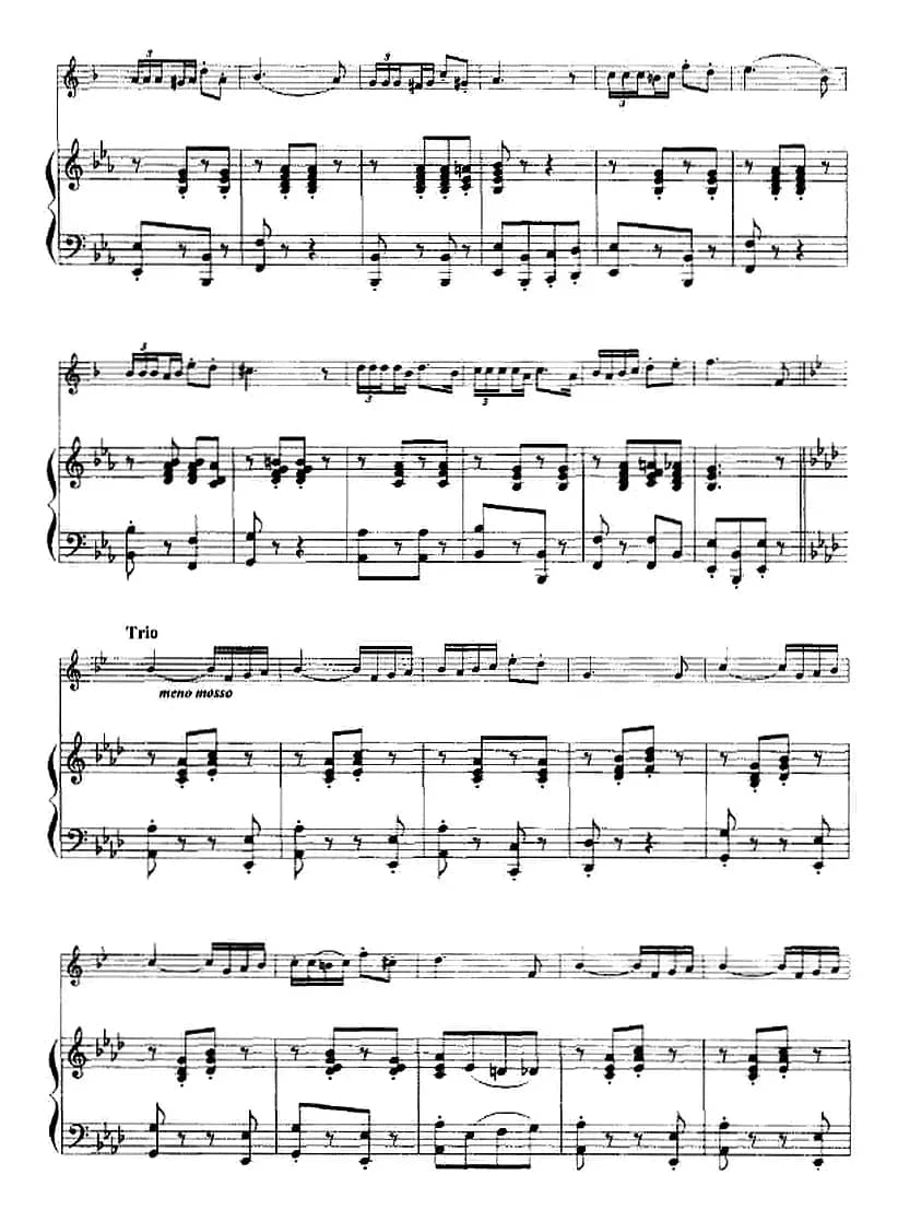 伙伴（小号+钢琴伴奏）