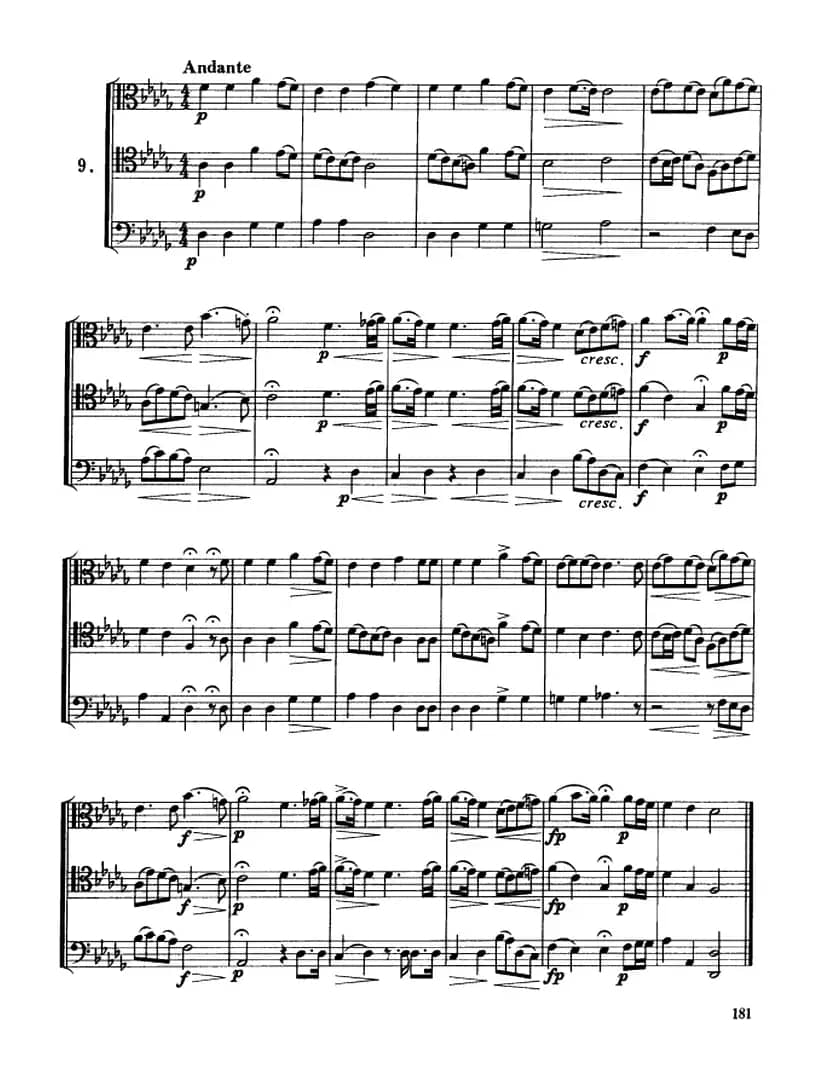 长号三重奏（6—10）