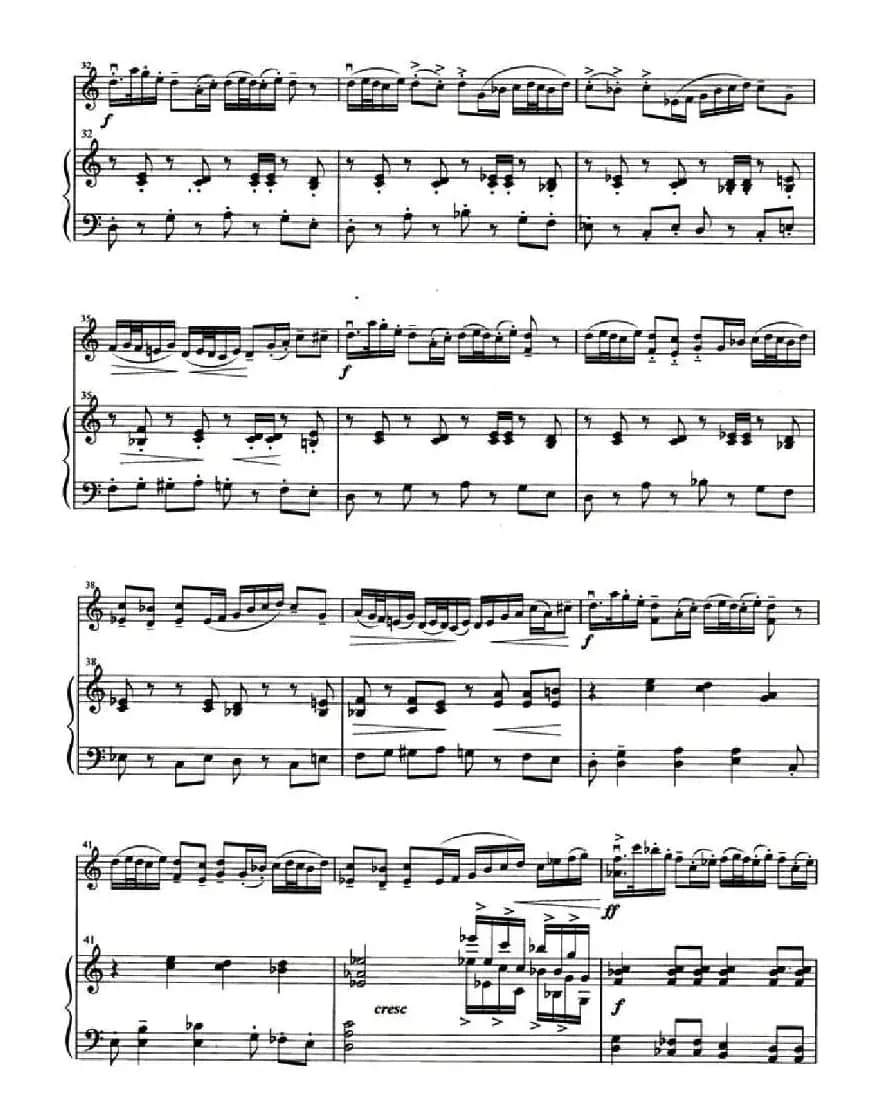 高原牧歌（小提琴+钢琴伴奏）