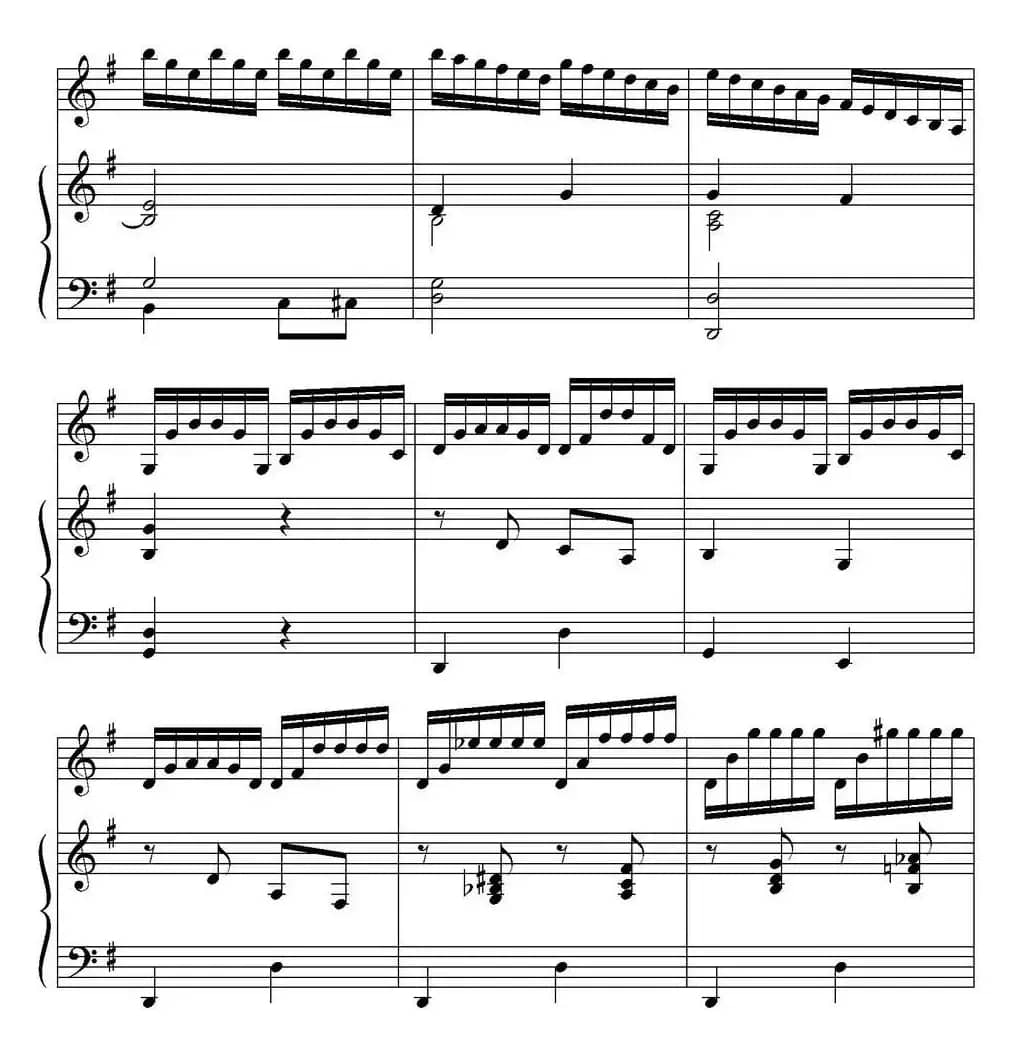 L'Abeille（小提琴+钢琴伴奏）