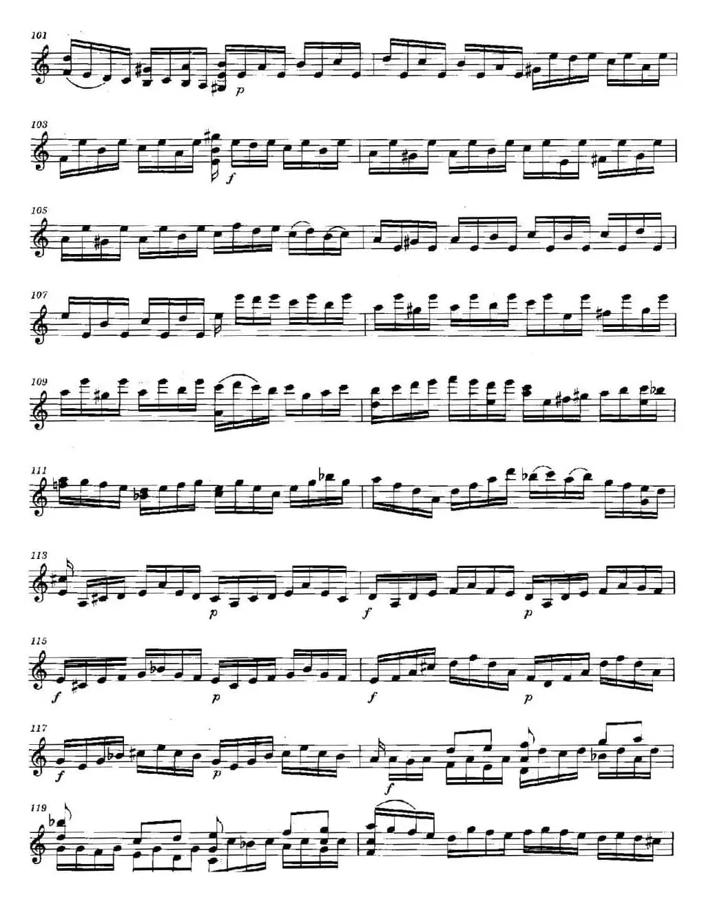 TOCCATA FOR SOLO VIOLIN