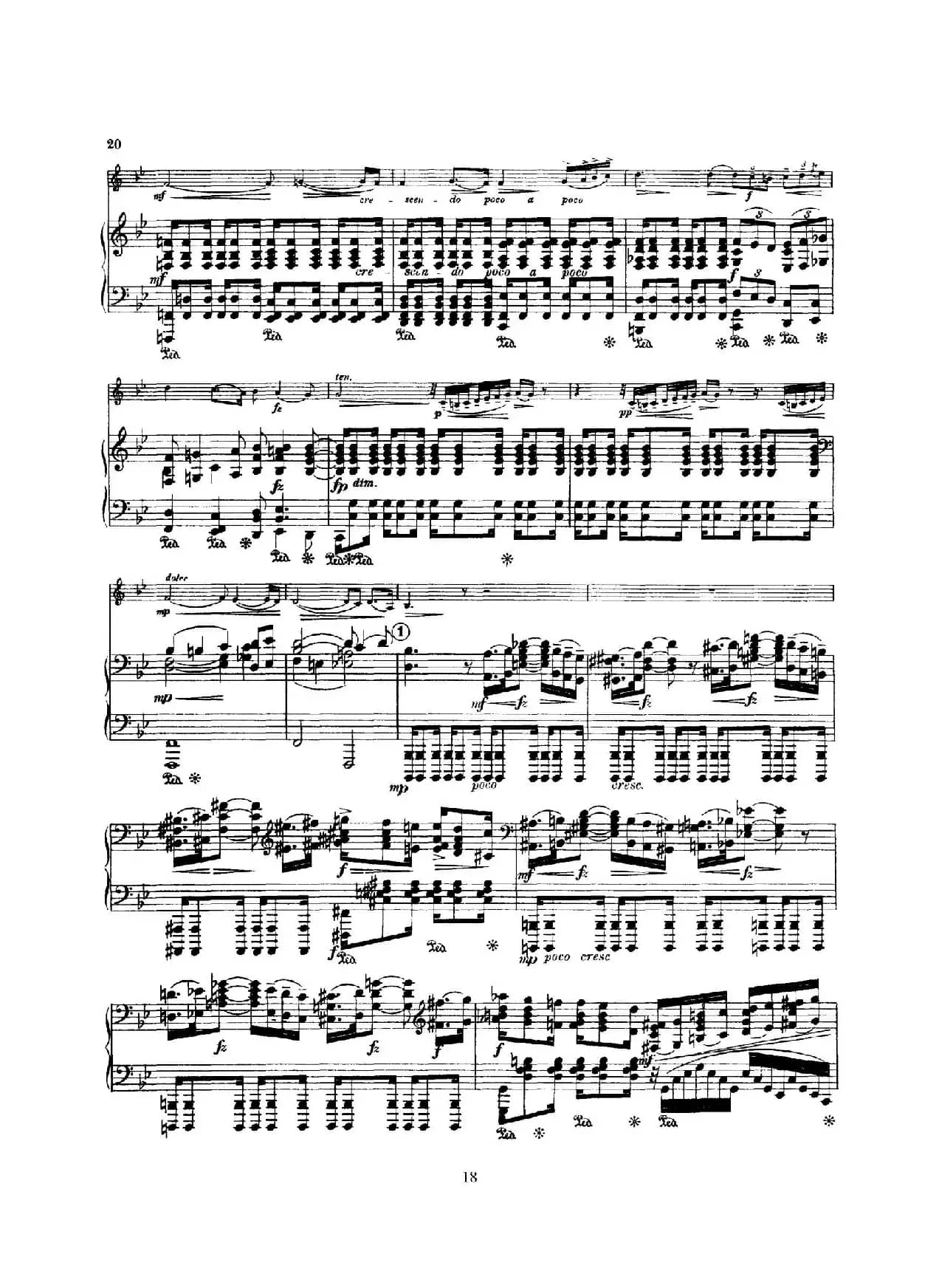 Concerto in D Minor Op.47（小提琴+钢琴伴奏）