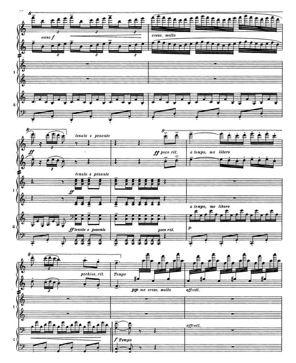 Nights in the Gardens of Spain 西班牙花园之夜 双钢琴版（Ⅲ-En los jardines de la Sierra de Cordoba）