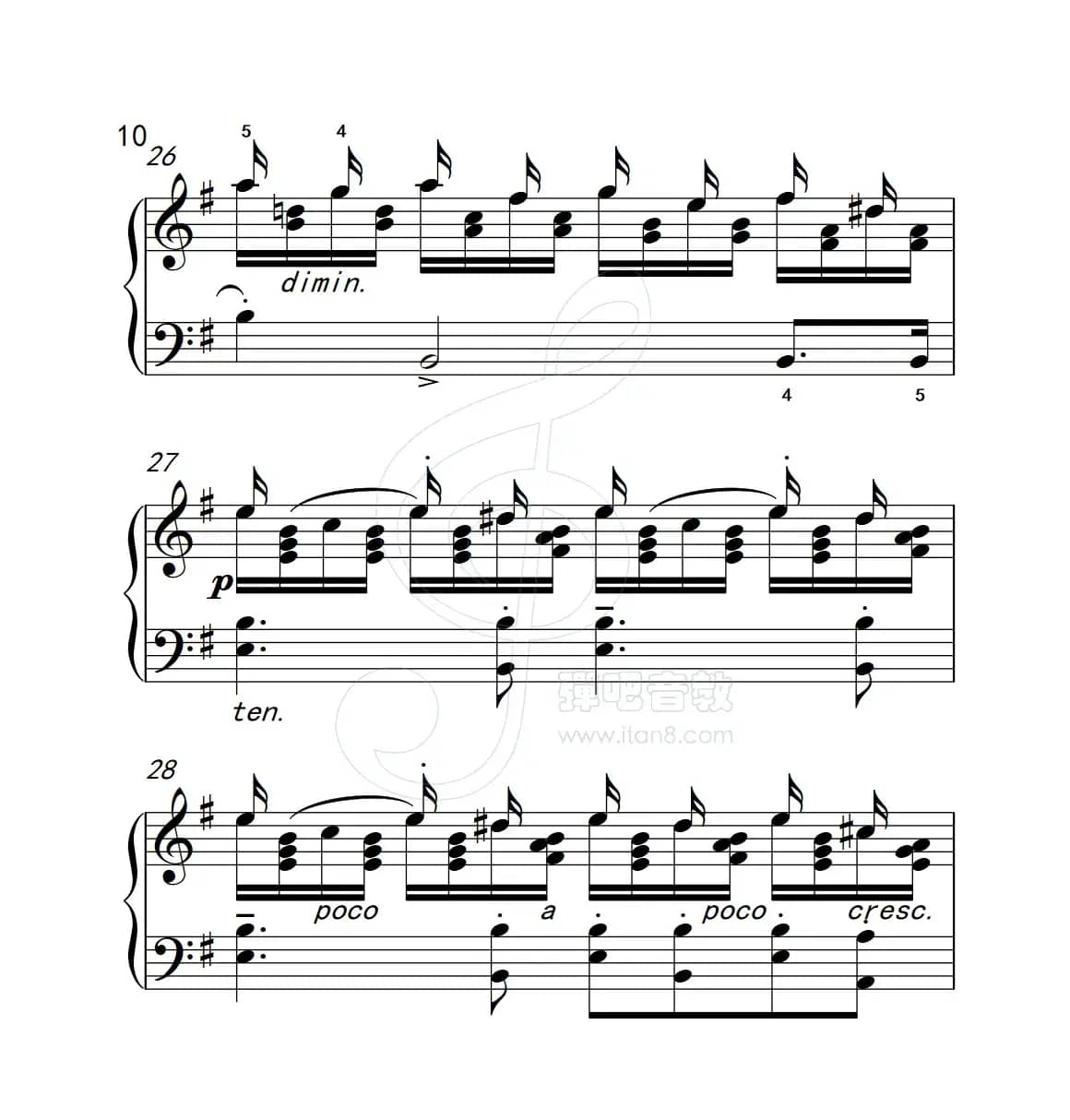 练习曲 54（克拉莫钢琴练习曲60首）