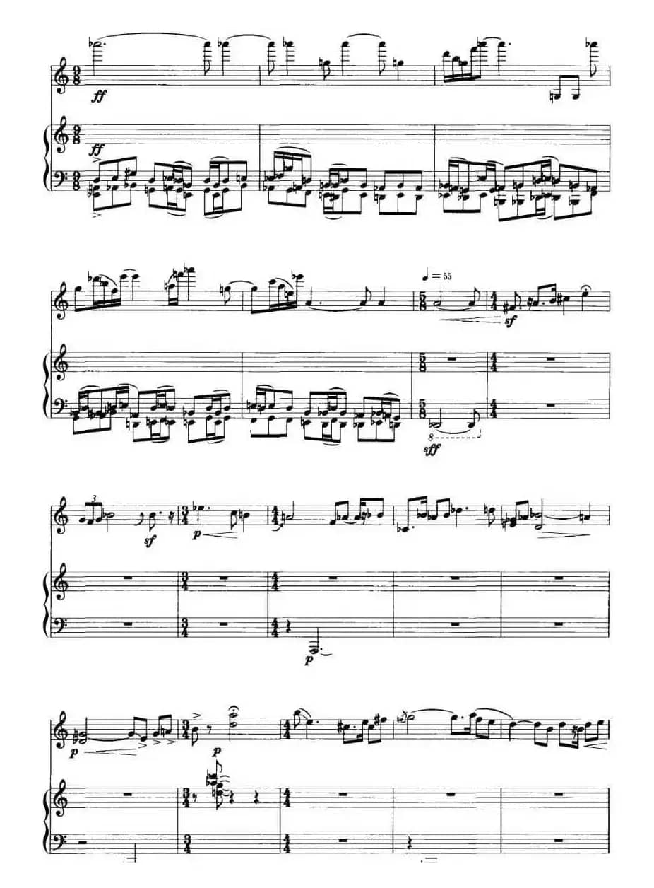 八乱（小提琴+钢琴伴奏）