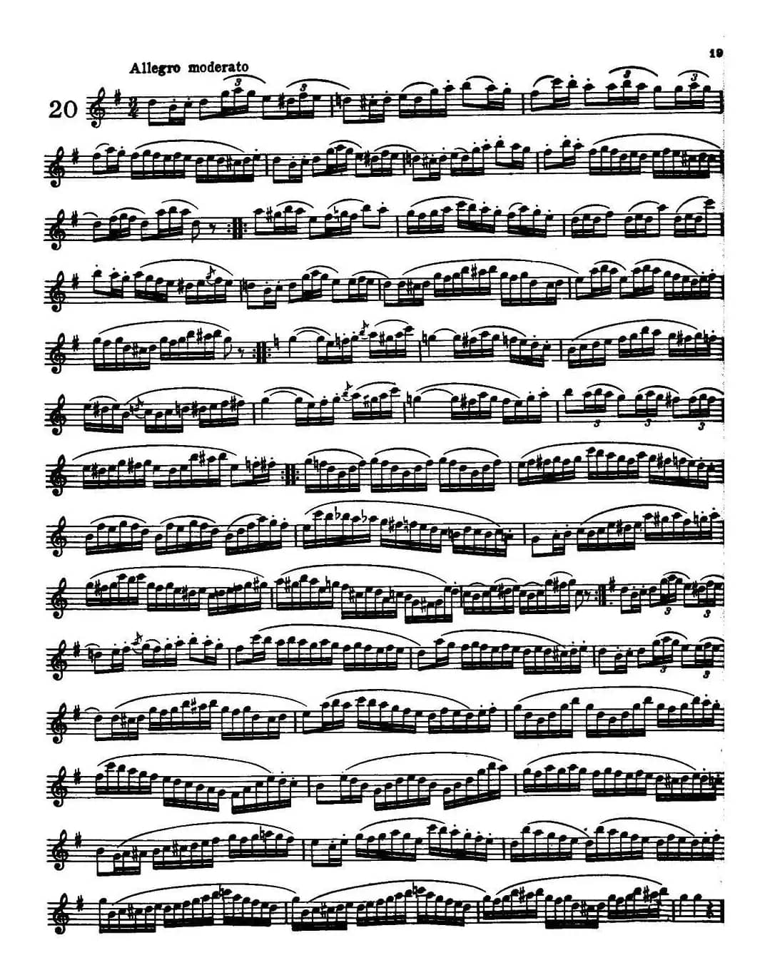 25 Daily Exercices for Saxophone（18—25）