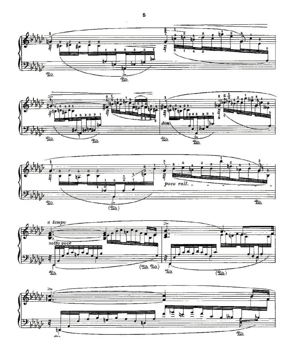 肖邦《练习曲》Fr.Chopin Op.10 No6