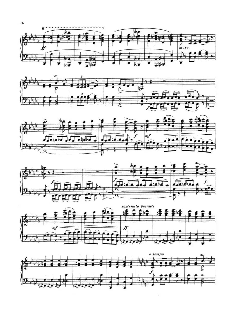 Eine Nacht auf dem Kahlen Berge（荒山之夜·钢琴独奏版）