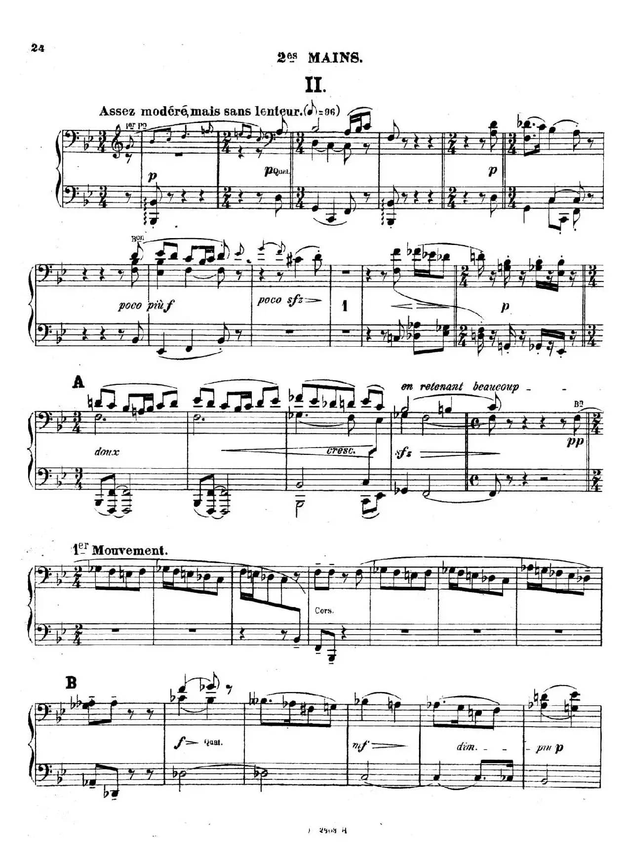 Symphony on a French Mountain Air Op.25(法国山歌交响曲·双钢琴·Ⅱ)