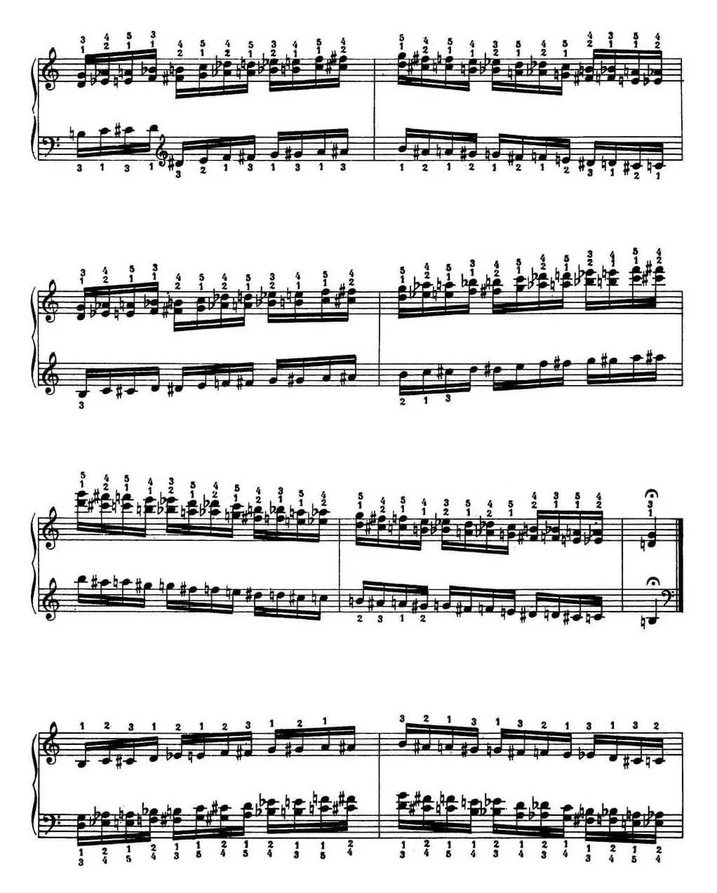 Technical Exercises S.146（李斯特钢琴技巧练习 BOOK Ⅶ）