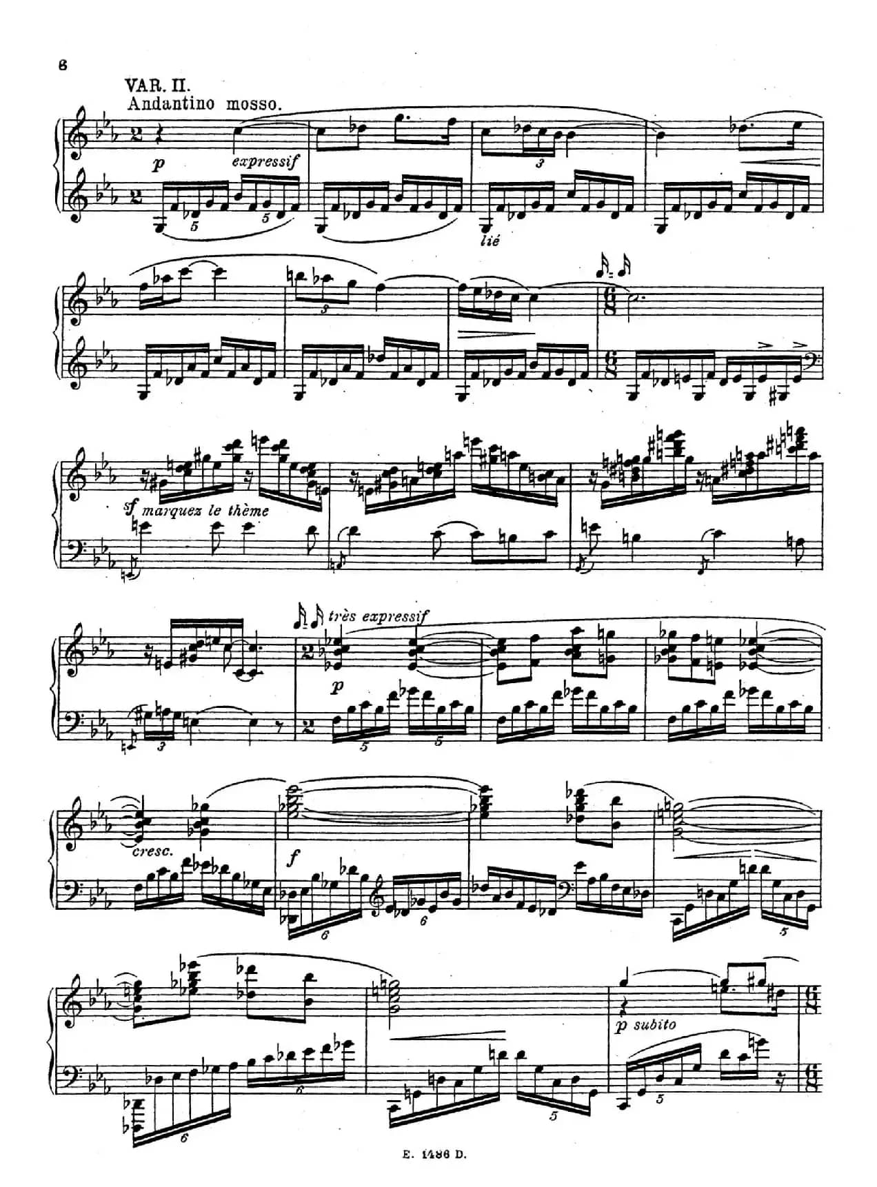 Sonate Romantique Op.3（浪漫奏鸣曲·Ⅰ）