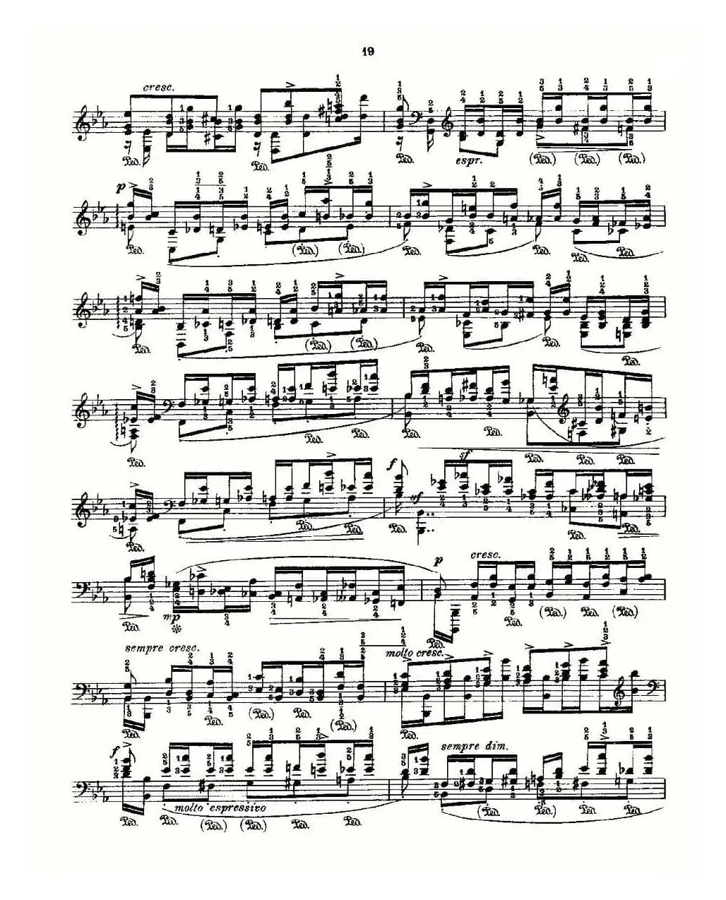 肖邦《练习曲》Fr.Chopin Op.10 No7-3