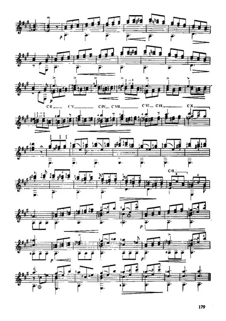 费尔南多·索尔 古典吉他练习曲 No.12（Op.6 No.6）