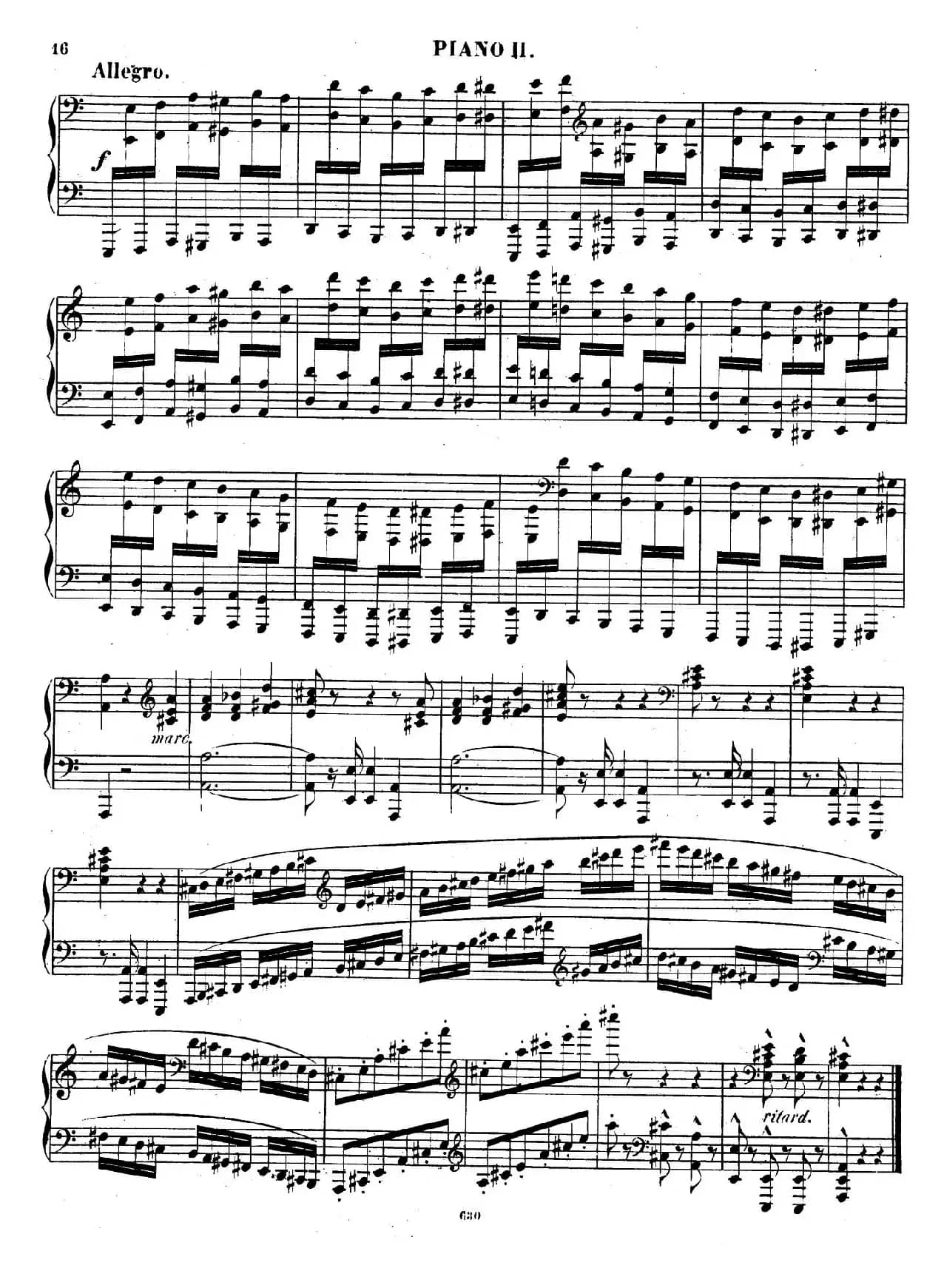 Chaconne for 2 Pianos Op.150（双钢琴第二钢琴）