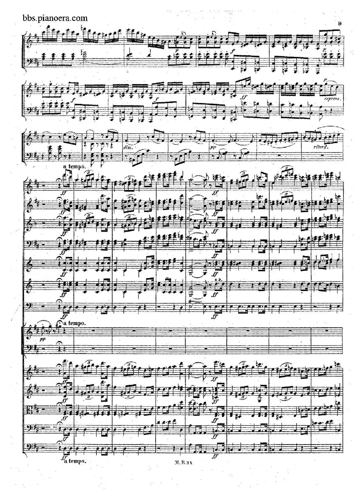 Capriccio Brillante in B Major Op.22（B大调华丽随想曲·钢琴+乐队总谱）