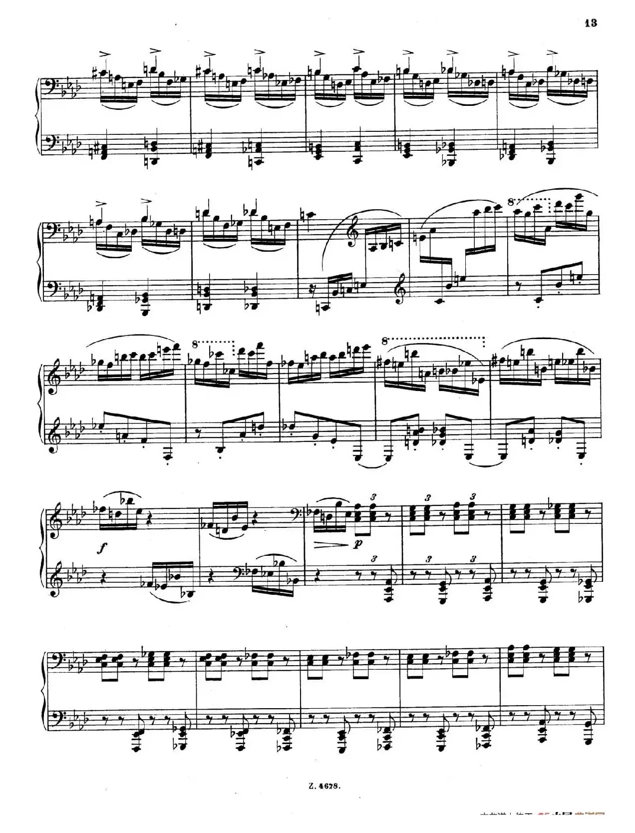 Charakterskizzen Op.40(个性素描 4. 万花筒 Kaleidoskop)