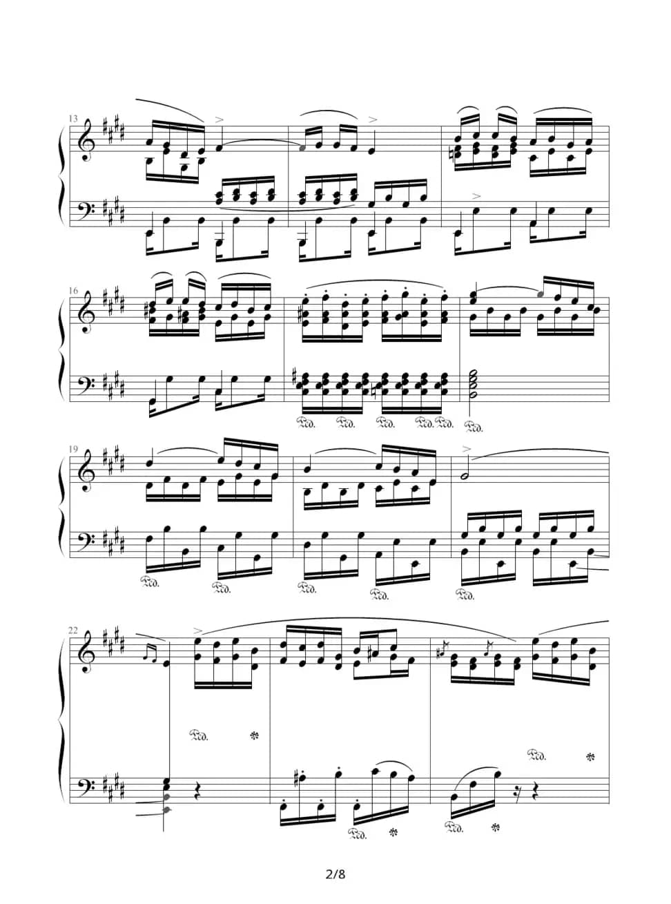 Chopin.肖邦 练习曲 Op.10 No.3 离别曲