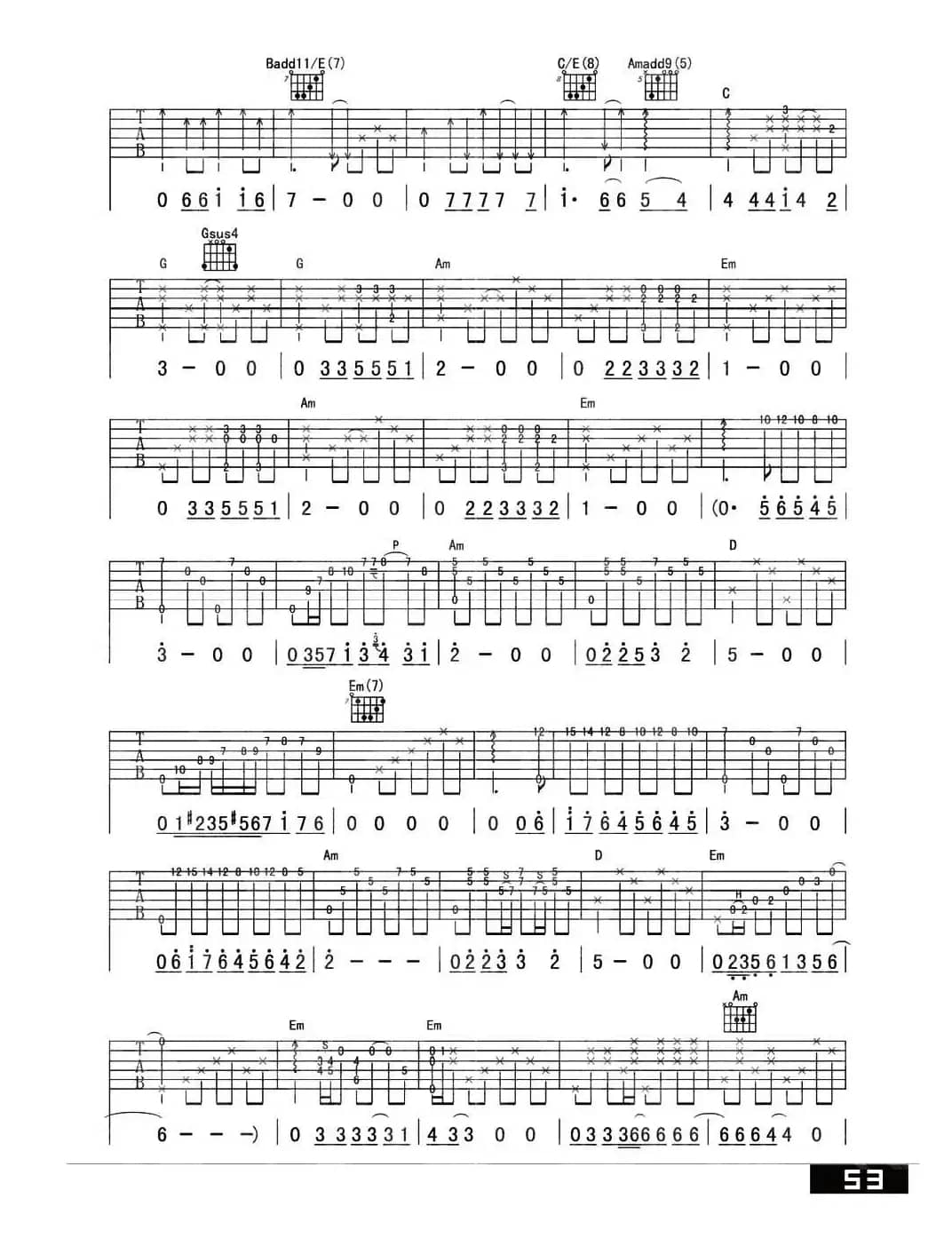 被禁忌的游戏（指弹独奏）