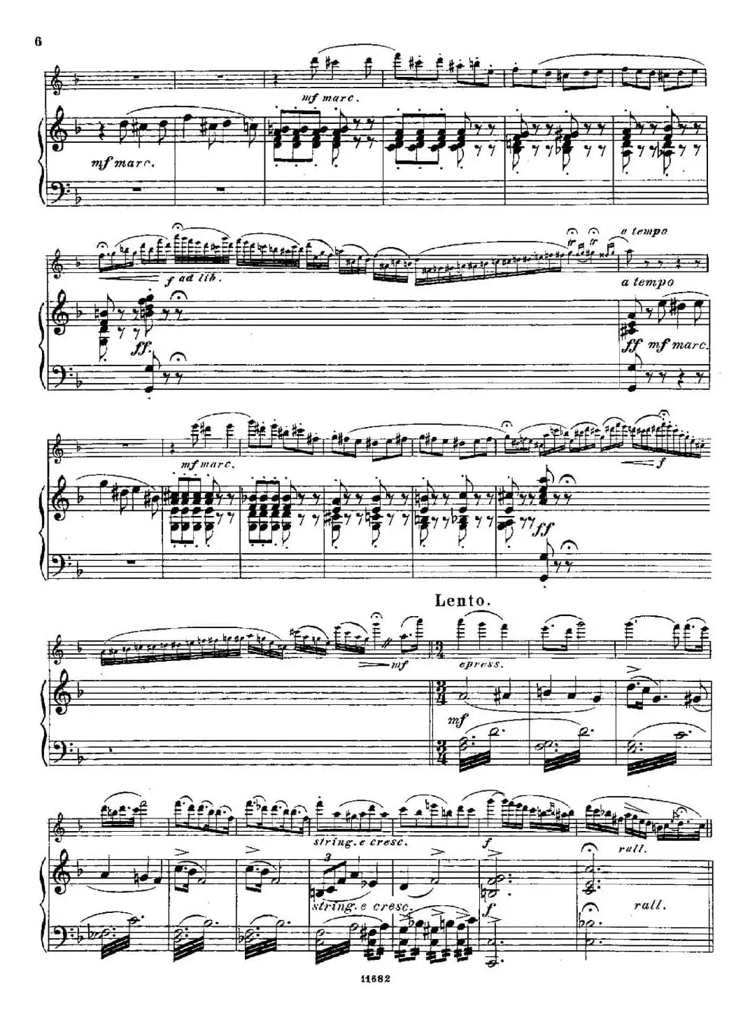 Fantaisies nationales. Italien. （Op.59 No.5）（长笛+钢琴伴奏）