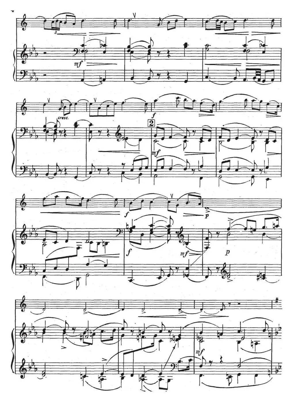 Glazunov Op.109（格拉组诺夫协奏曲Op.109）（萨克斯+钢琴伴奏）