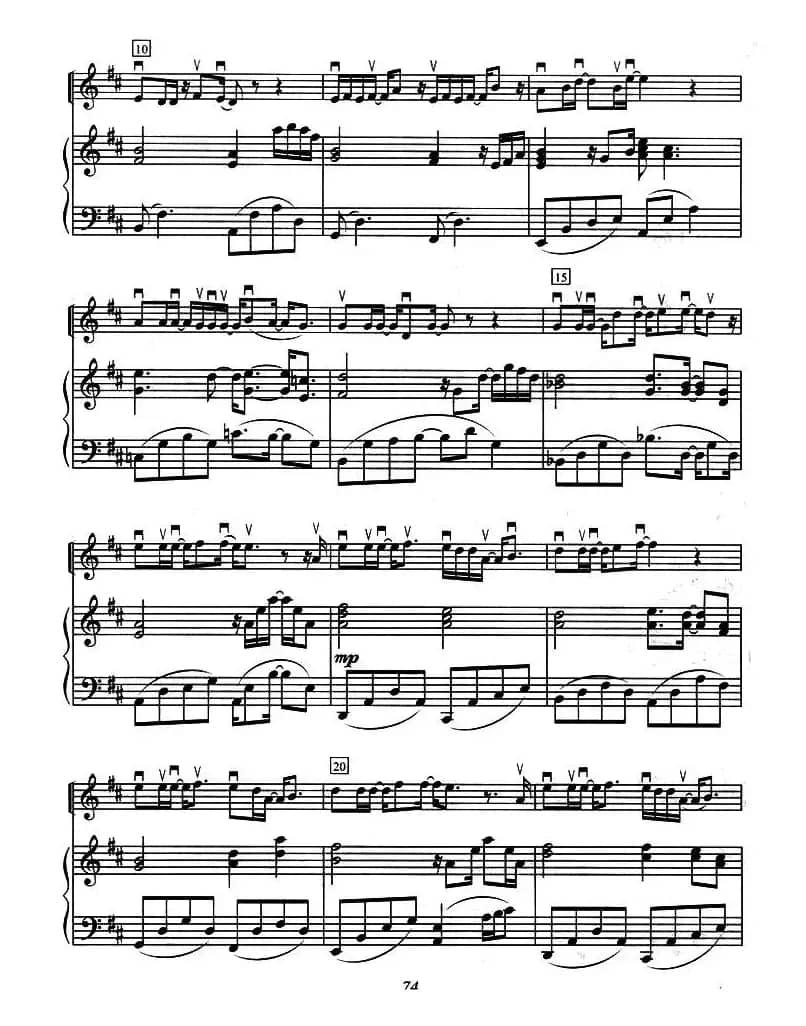 千里之外（小提琴+钢琴）