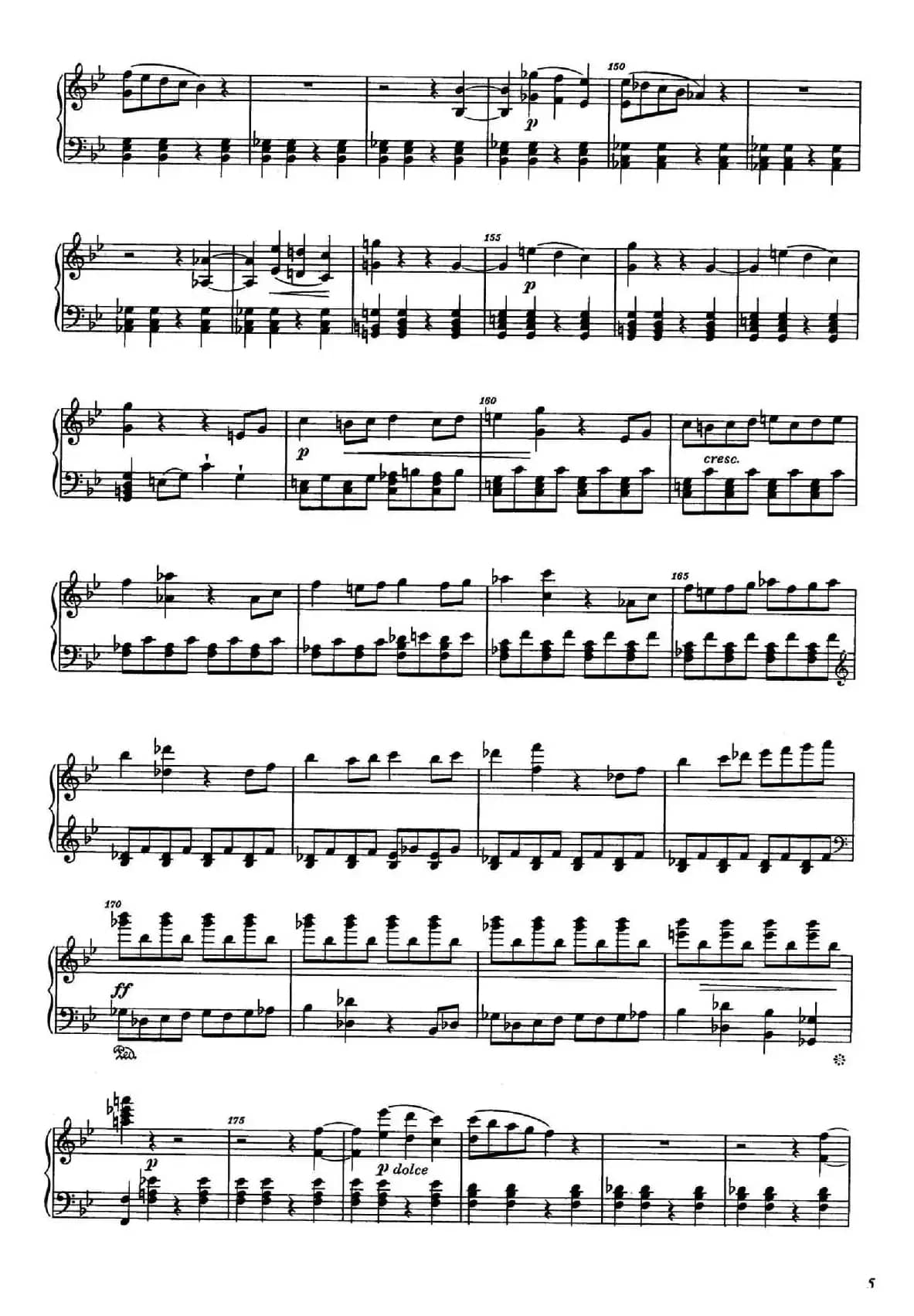 降B大调钢琴奏鸣曲 （Piano Sonata in B-flat Major Op.1）