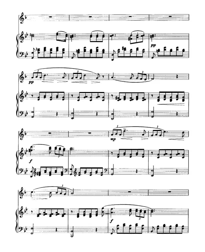 小夜曲（圆号+钢琴伴奏）