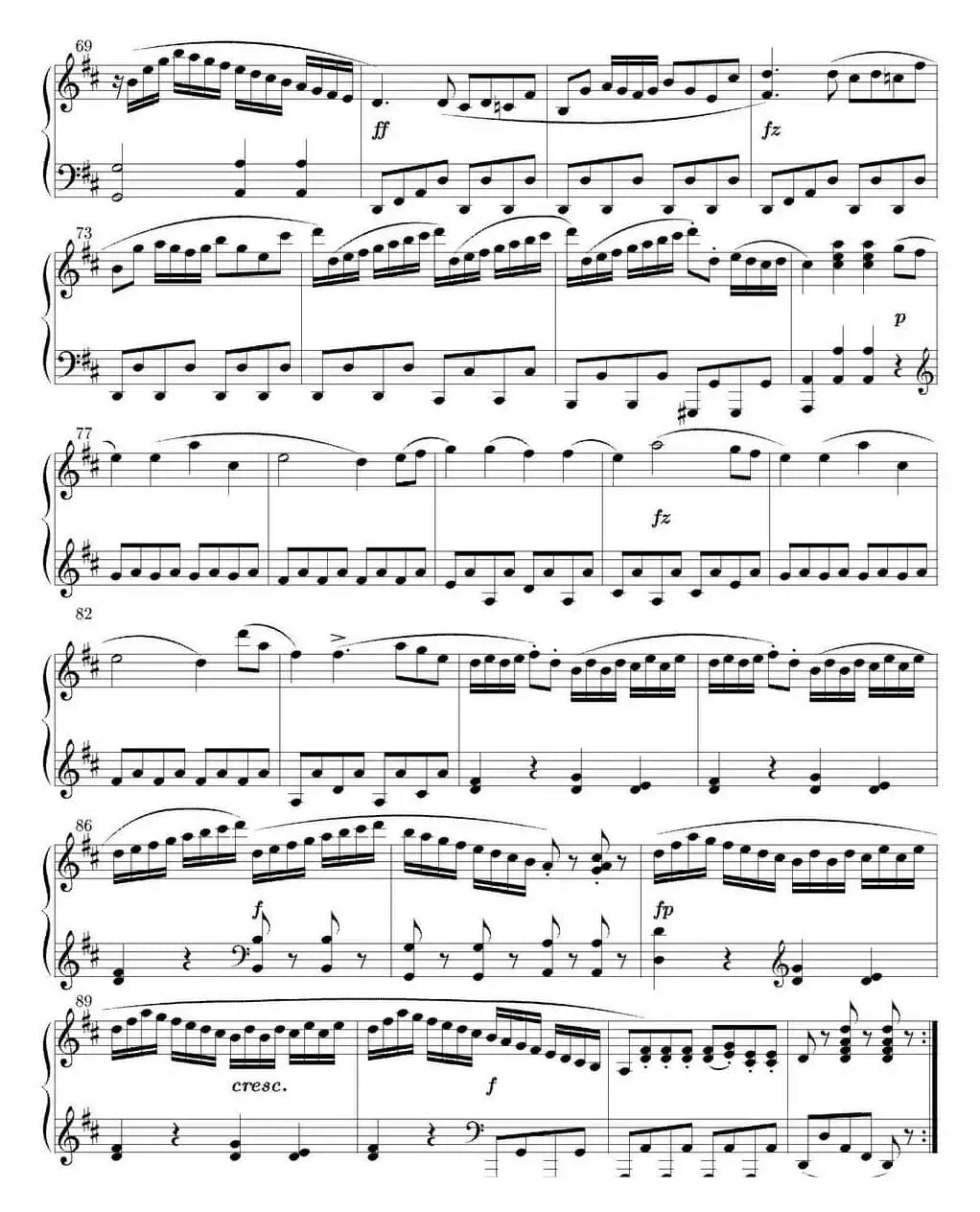 6 Sonatinas Op.36（6首钢琴小奏鸣曲-6）