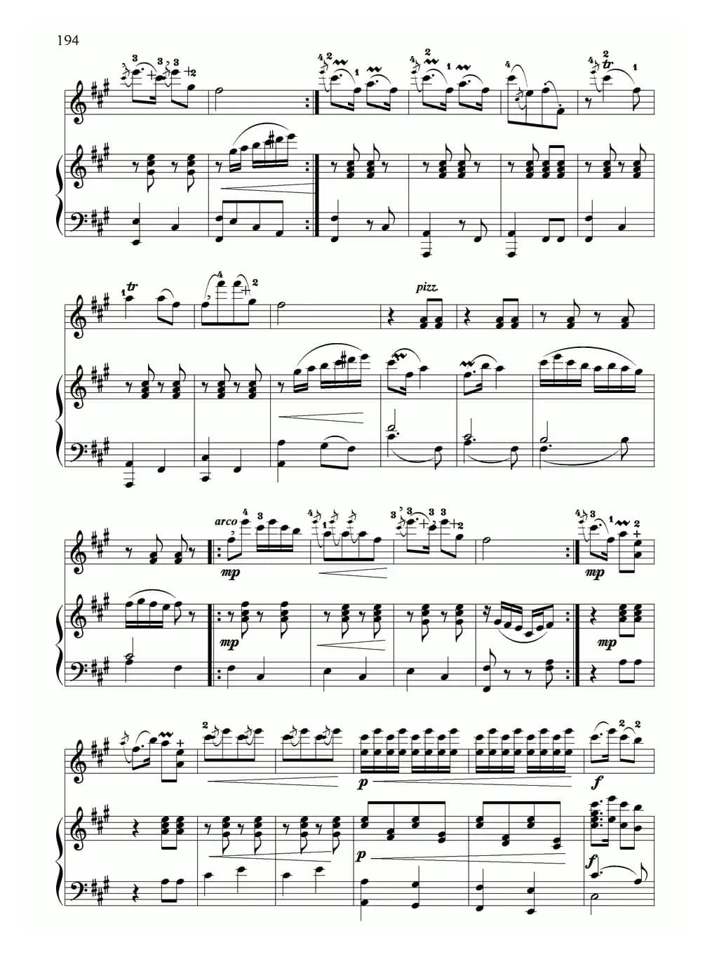 小八路勇闯封锁线（小提琴独奏+钢琴伴奏）