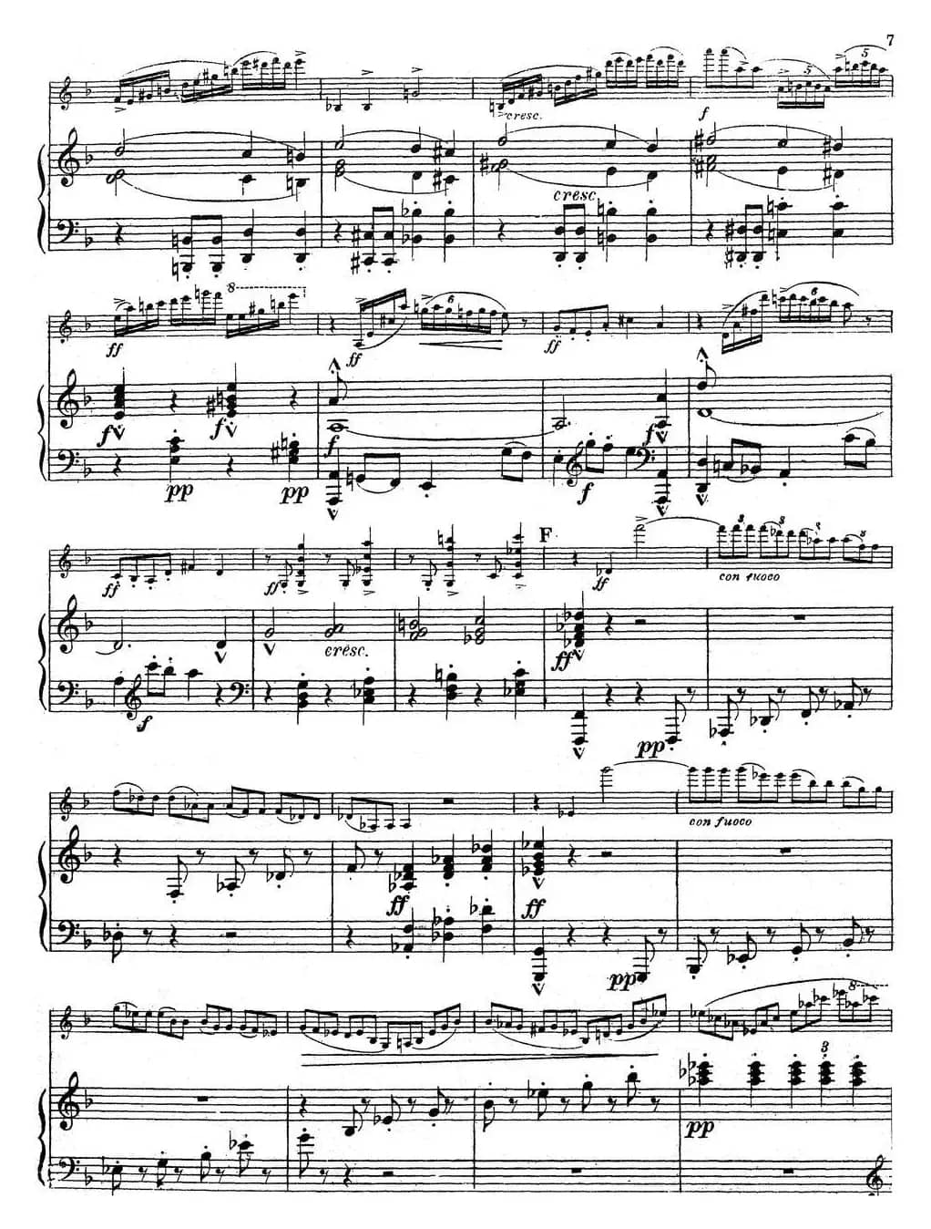 Symphonie Espagnole Op.21，No.1（西班牙交响曲）（小提琴+钢琴伴奏）