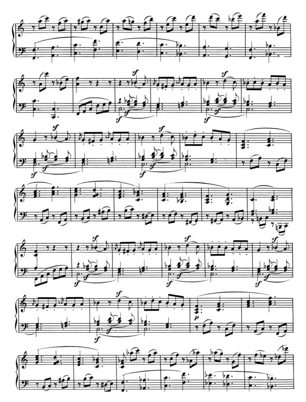 贝多芬钢琴奏鸣曲03 C大调 Op.2 No.3 C major