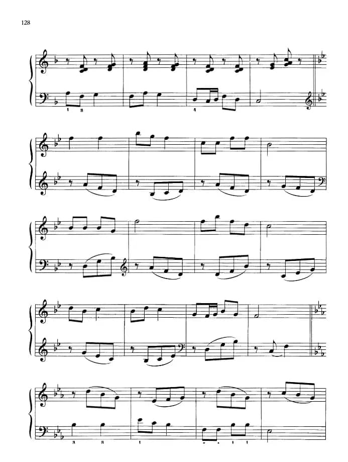 110首中国民歌钢琴小曲集：东北好地方