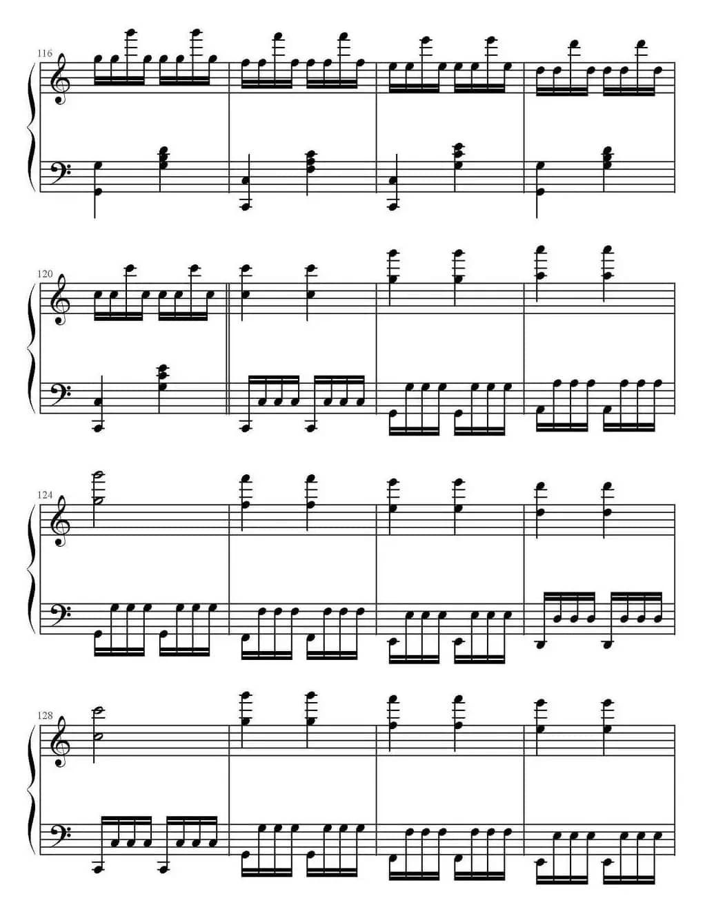 小星星（高娟伟改编、技术练习曲）