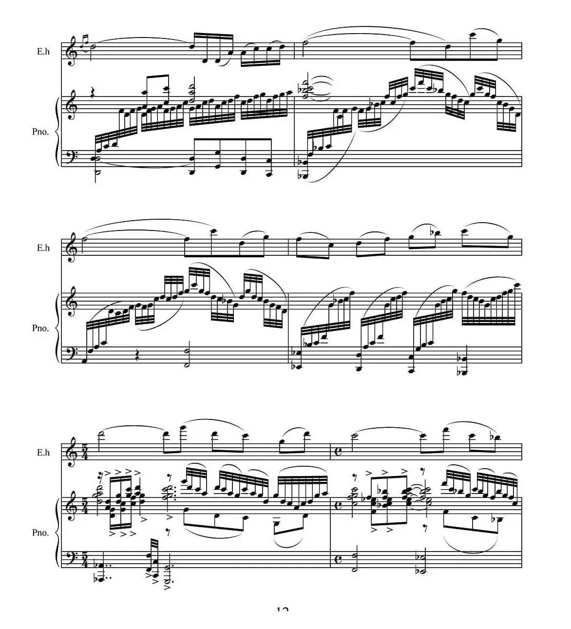 第四二胡狂想曲（二胡独奏+钢琴伴奏）