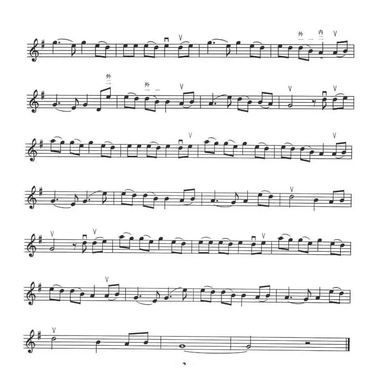 花好月圆夜（五线谱）