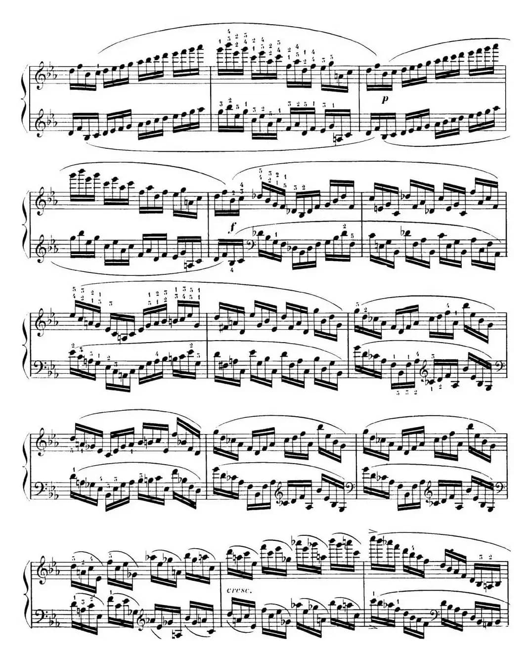 15 Etudes de Virtuosité Op.72 No.7（十五首钢琴练习曲之七）