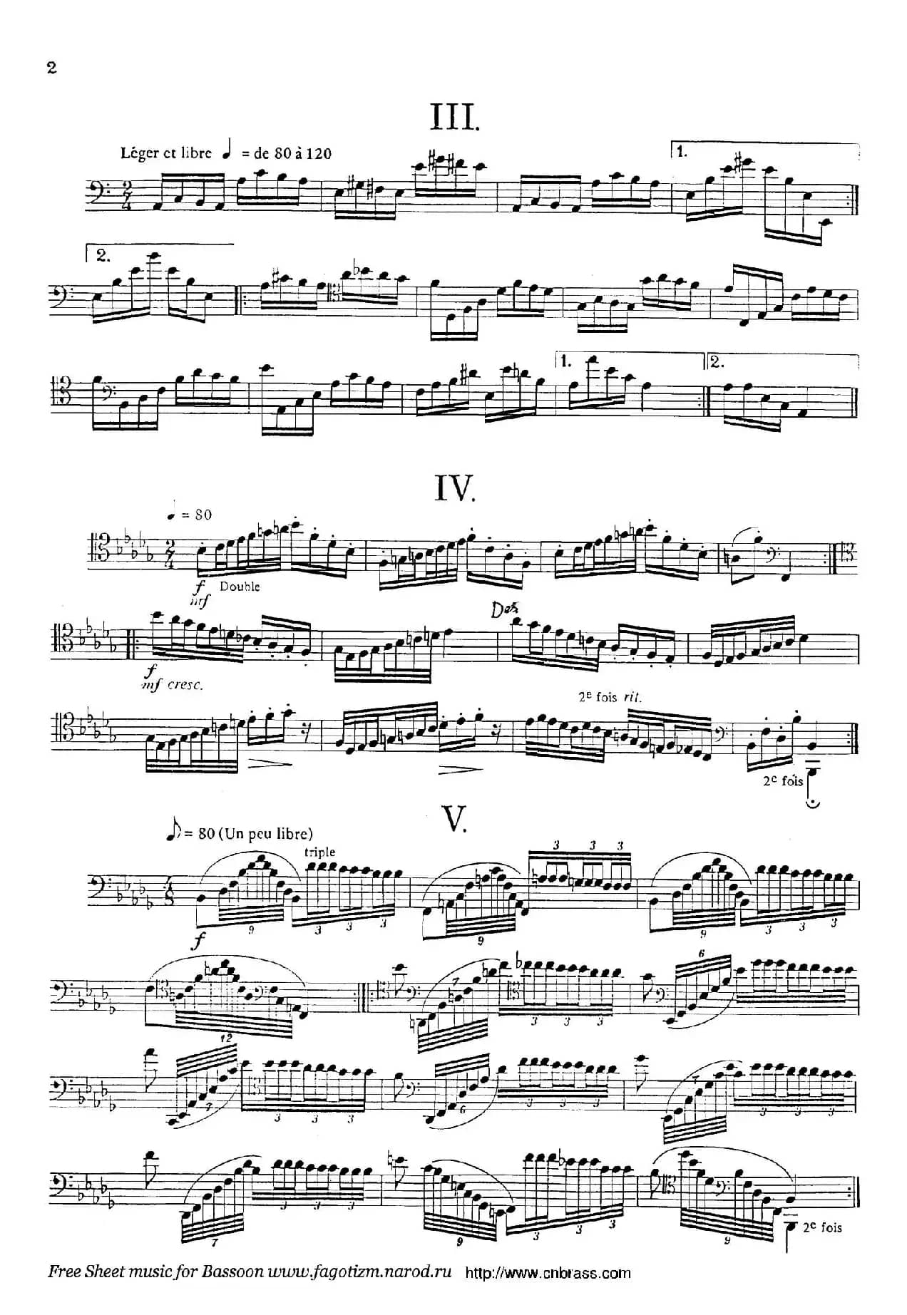 帕格尼尼主题随想(巴松独奏)