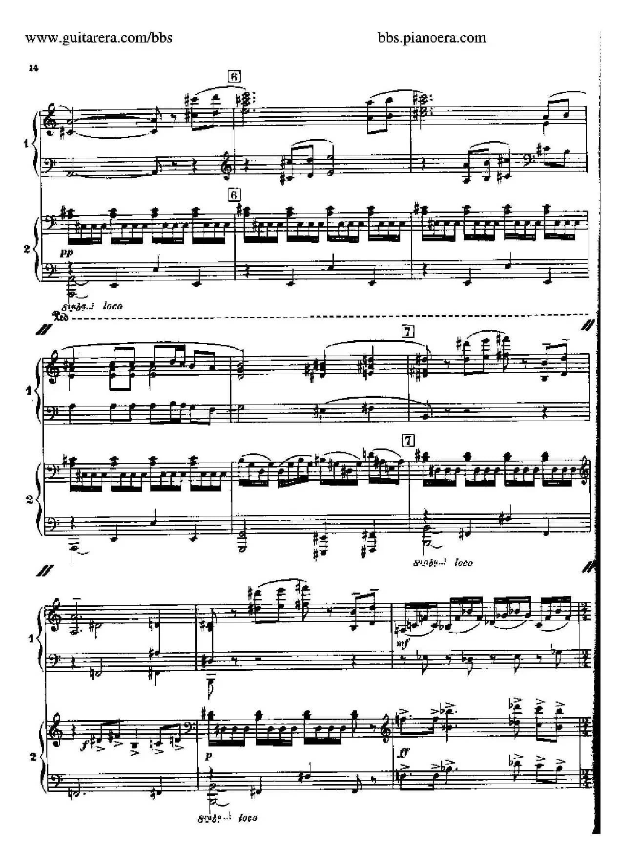 Sonata for Two Pianos（双钢琴奏鸣曲）