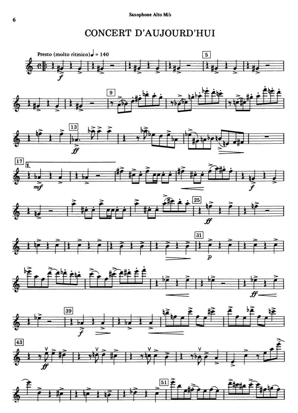 HISTOIRE DU TANGO（四重奏中音分谱）