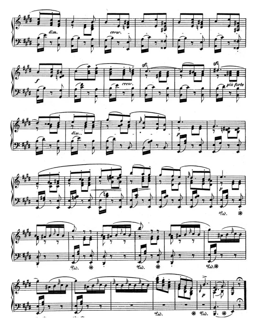 门德尔松无词歌Op.67（NO.6）