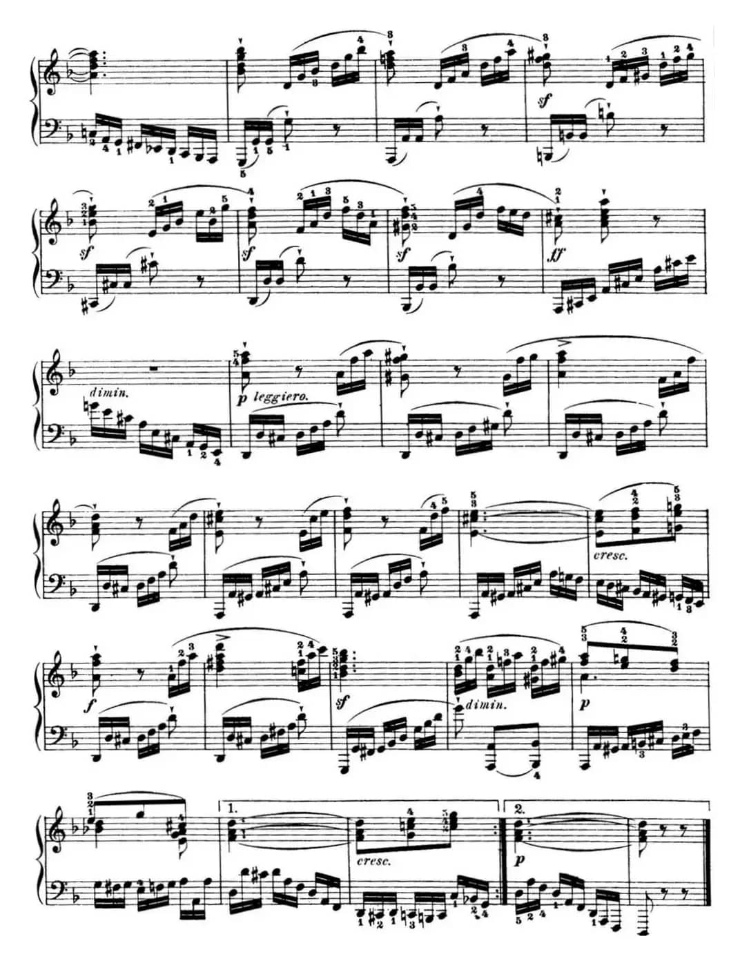 50首车尔尼Op.740钢琴手指灵巧技术练习曲（NO.37）