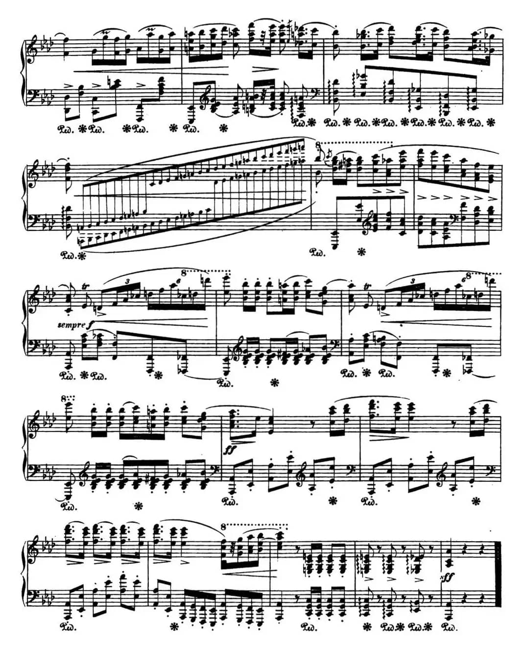 肖邦 波兰舞曲 英雄 Op.53 降A大调 Polonaise