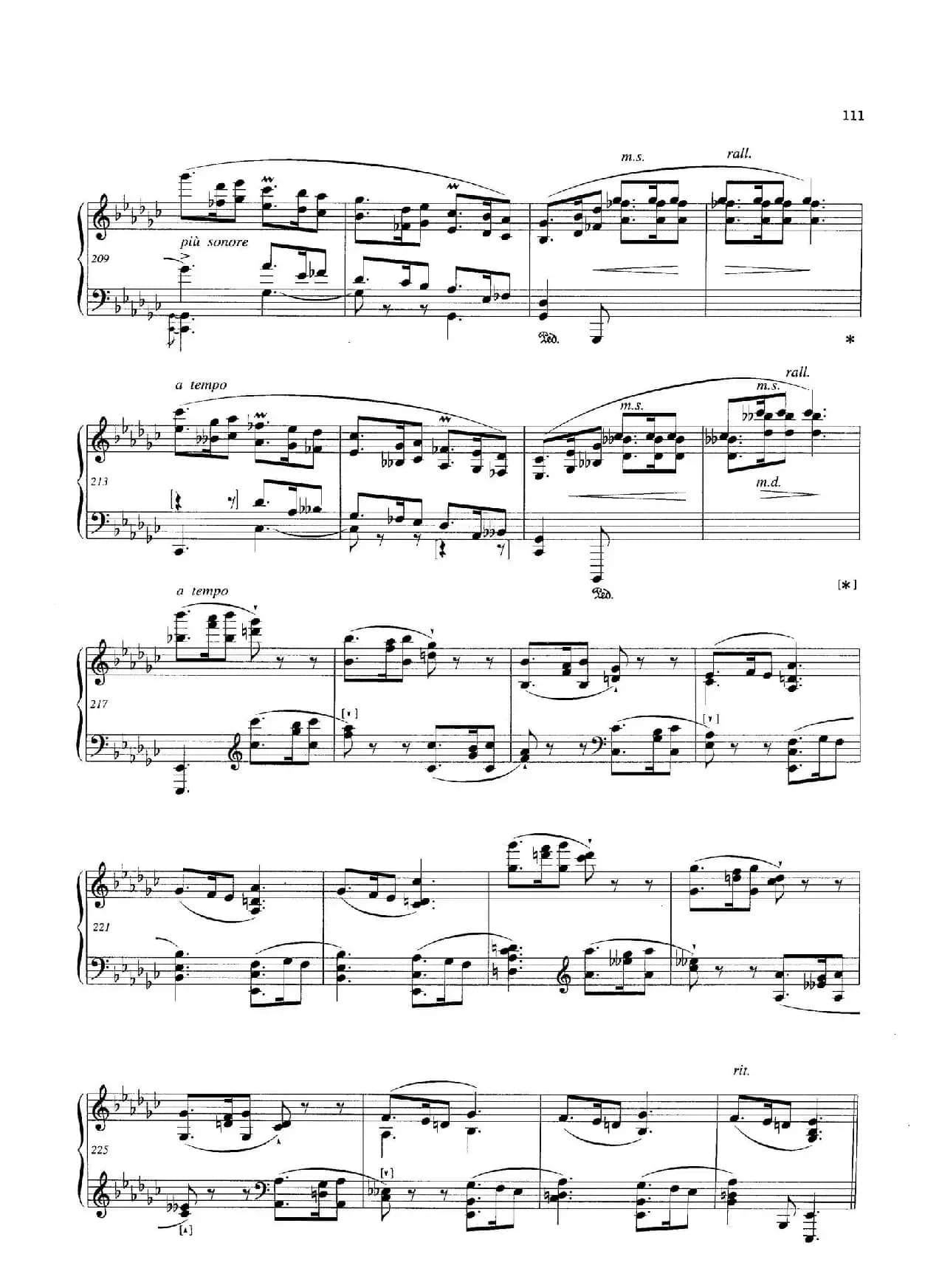 Variations and Fuge in e-flat Minor Op.23（降e小调主题变奏与赋格）