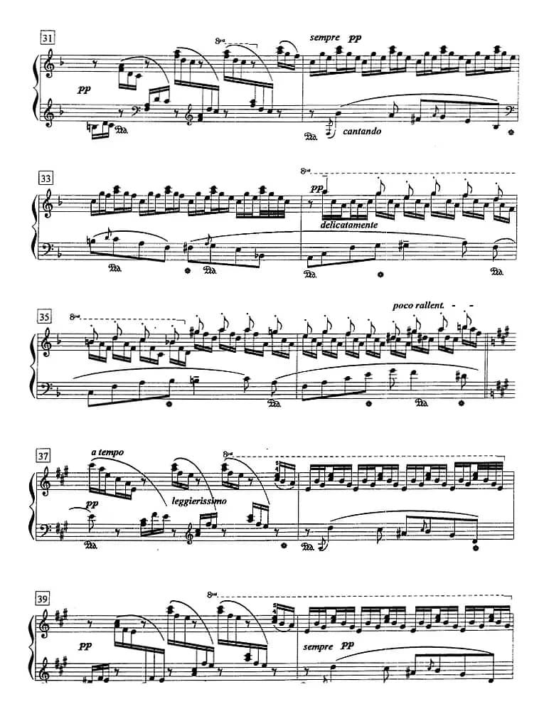 钢琴教程第八级 练习曲（森林的呼啸）