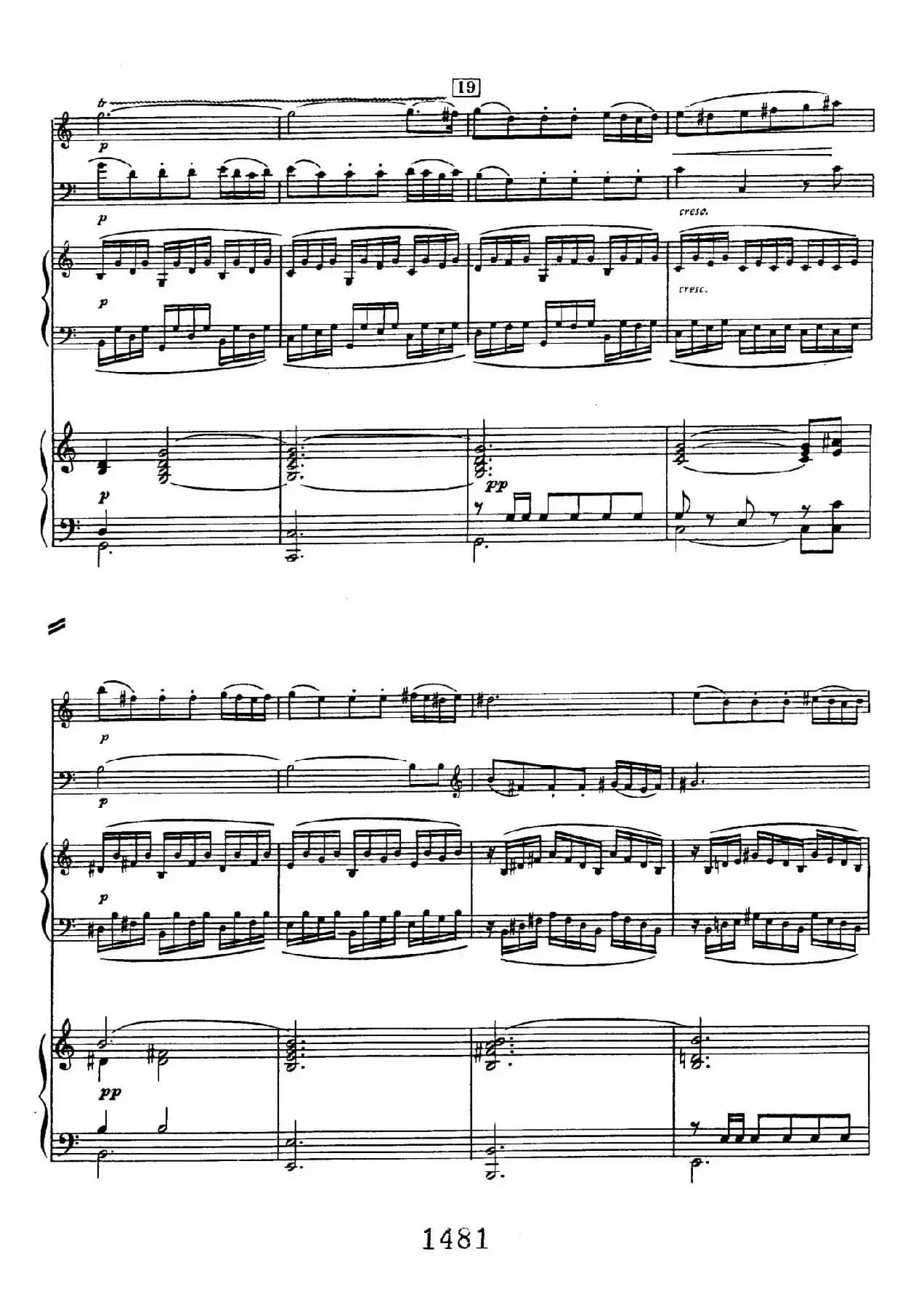 Triple Concerto in C Major Op.56(C大调三重协奏曲·双钢琴·Ⅲ)